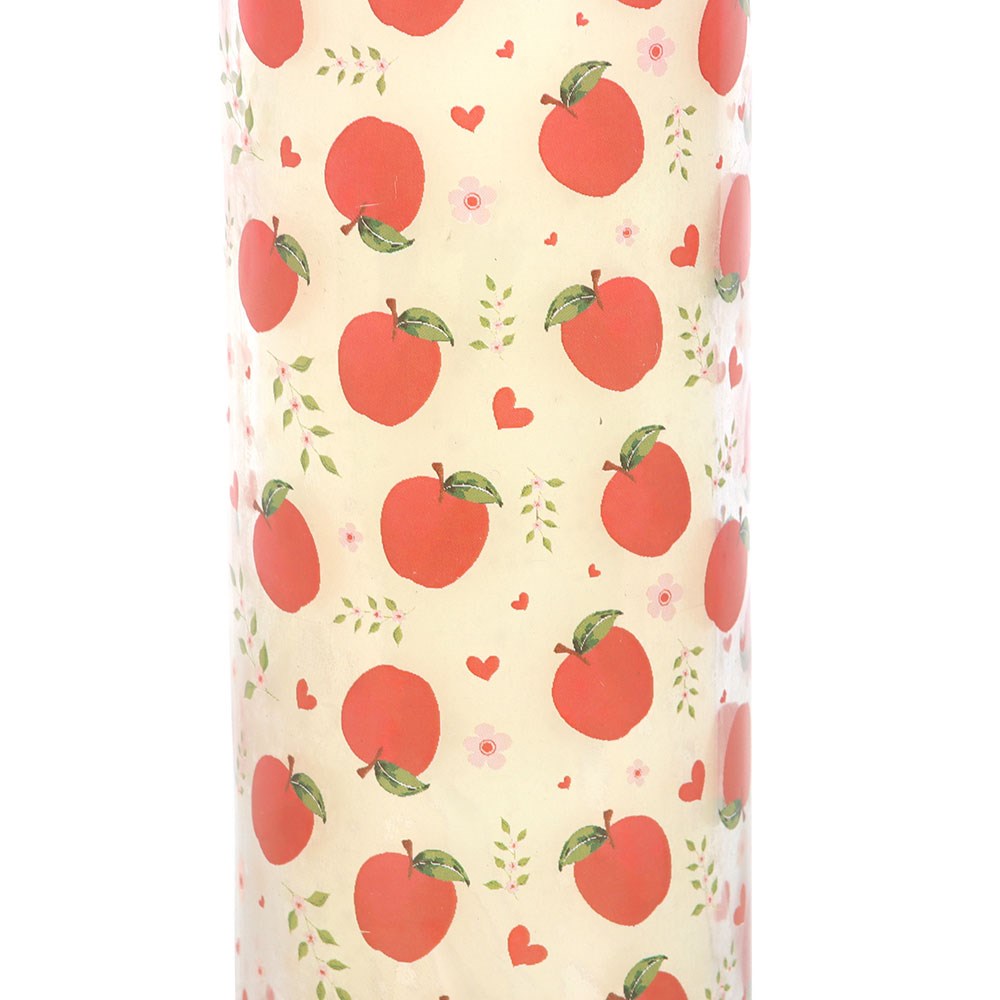 APPLE PRINT APPLE PIE TUBE CANDLE