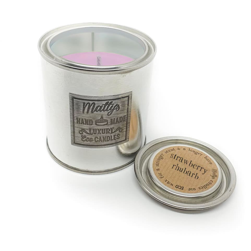 Strawberry Rhubarb Scented Candle
