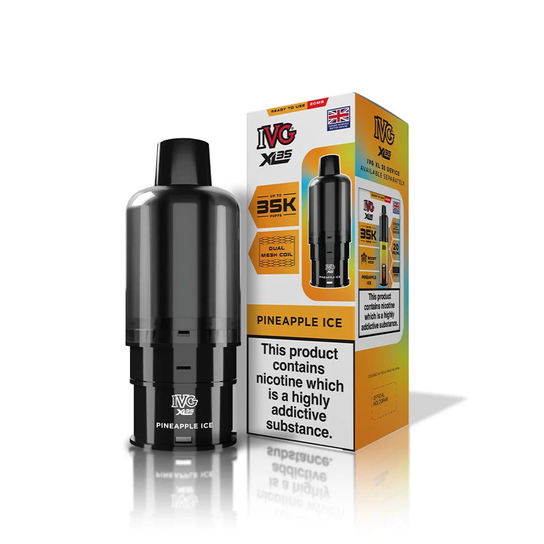 IVG XL 35K Prefilled Pod + Refill Container
