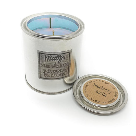 Blueberry & Vanilla Scented Candle