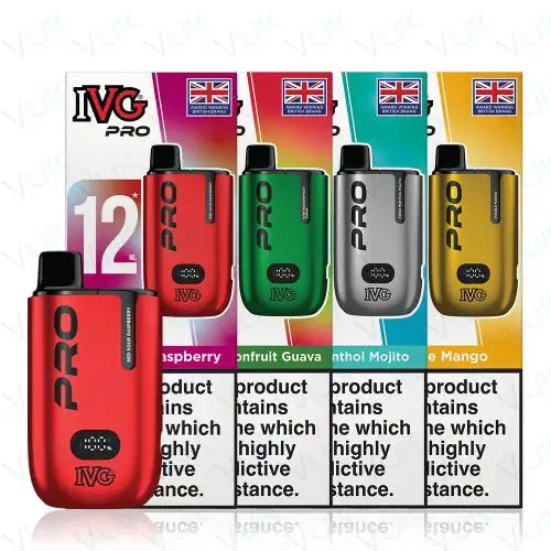 IVG Pro 12 10k Prefilled Vape KIT