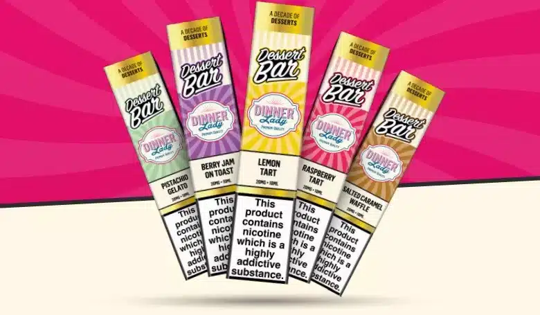 Dinner Lady - Desserts Bar Salts 10ml (10mg)