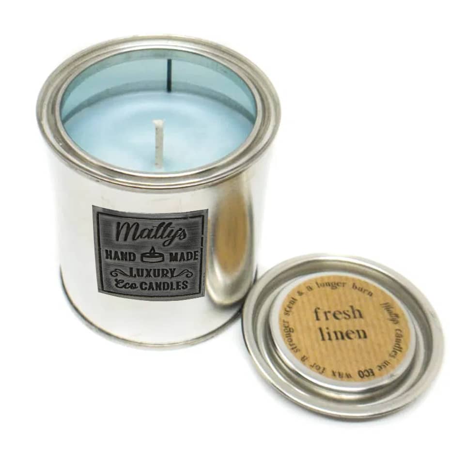 Fresh Linen Scented Candle