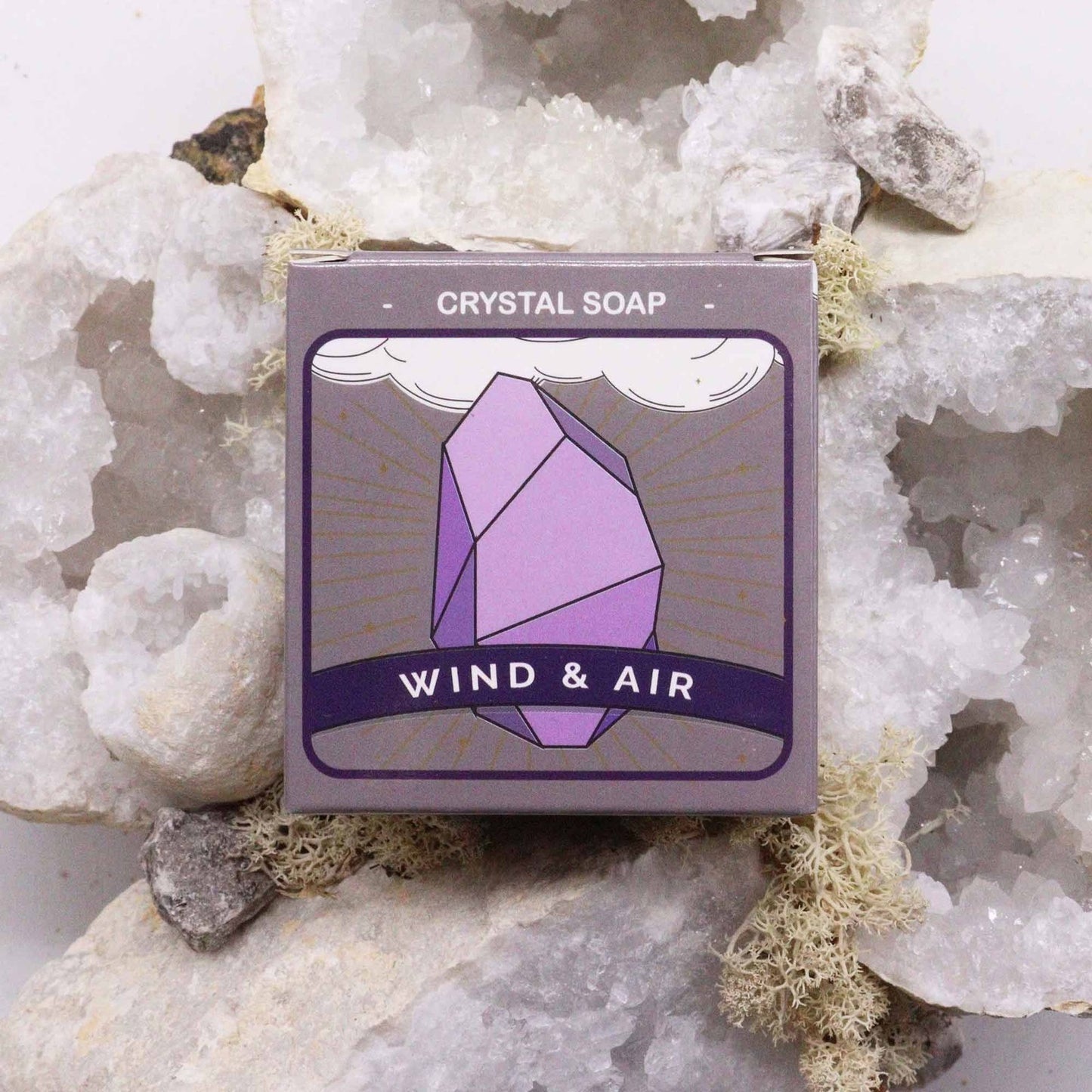 Crystal Elemental Soap - Gemstone Air