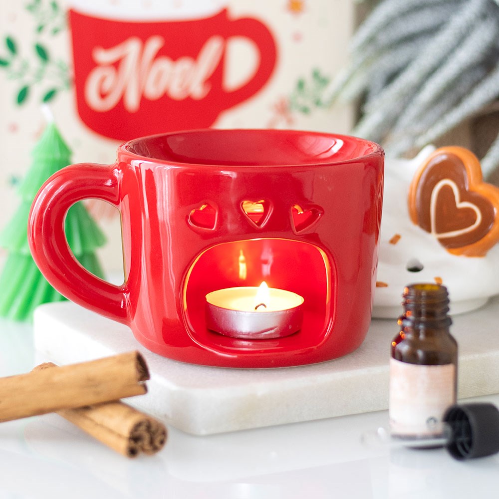 HOT CHOCOLATE MUG SHAPED  BURNER