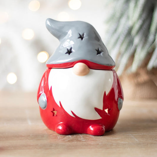 RED AND GREY GONK  BURNER