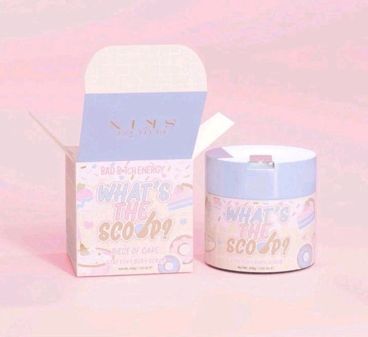 P.Louise What’s the Scoop Stretchy body scrub - Piece Of Cake 200g