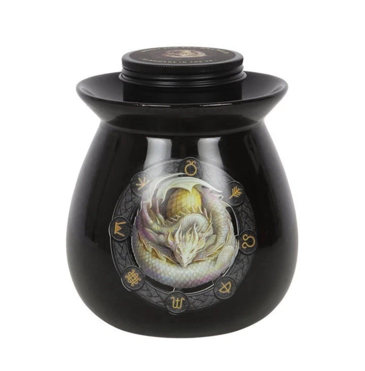 Ostara Gothic Wax Melt Burner Gift Set by Anne Stokes Dragons of the Sabbat