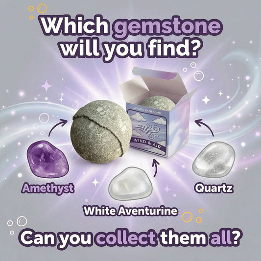 Elemental Crystal Bath Bomb - Fire