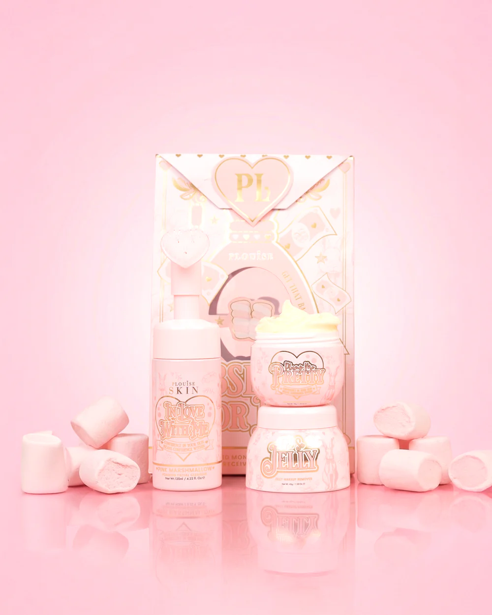 Obsessed For Less Cleanse & Moisturise Set Pink Marshmallow