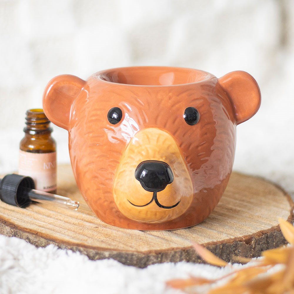 BEAR SHAPED OIL BURNER