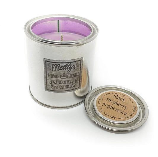 Black Raspberry & Peppercorn Scented Candle