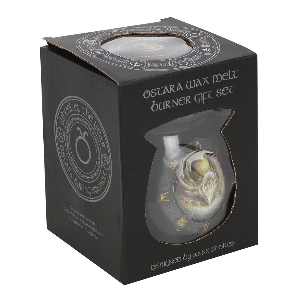 OSTARA WAX MELT BURNER GIFT SET BY ANNE STOKES