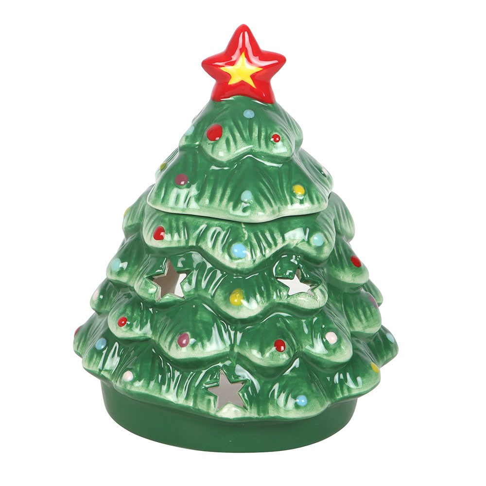 NOSTALGIC CHRISTMAS TREE  BURNER