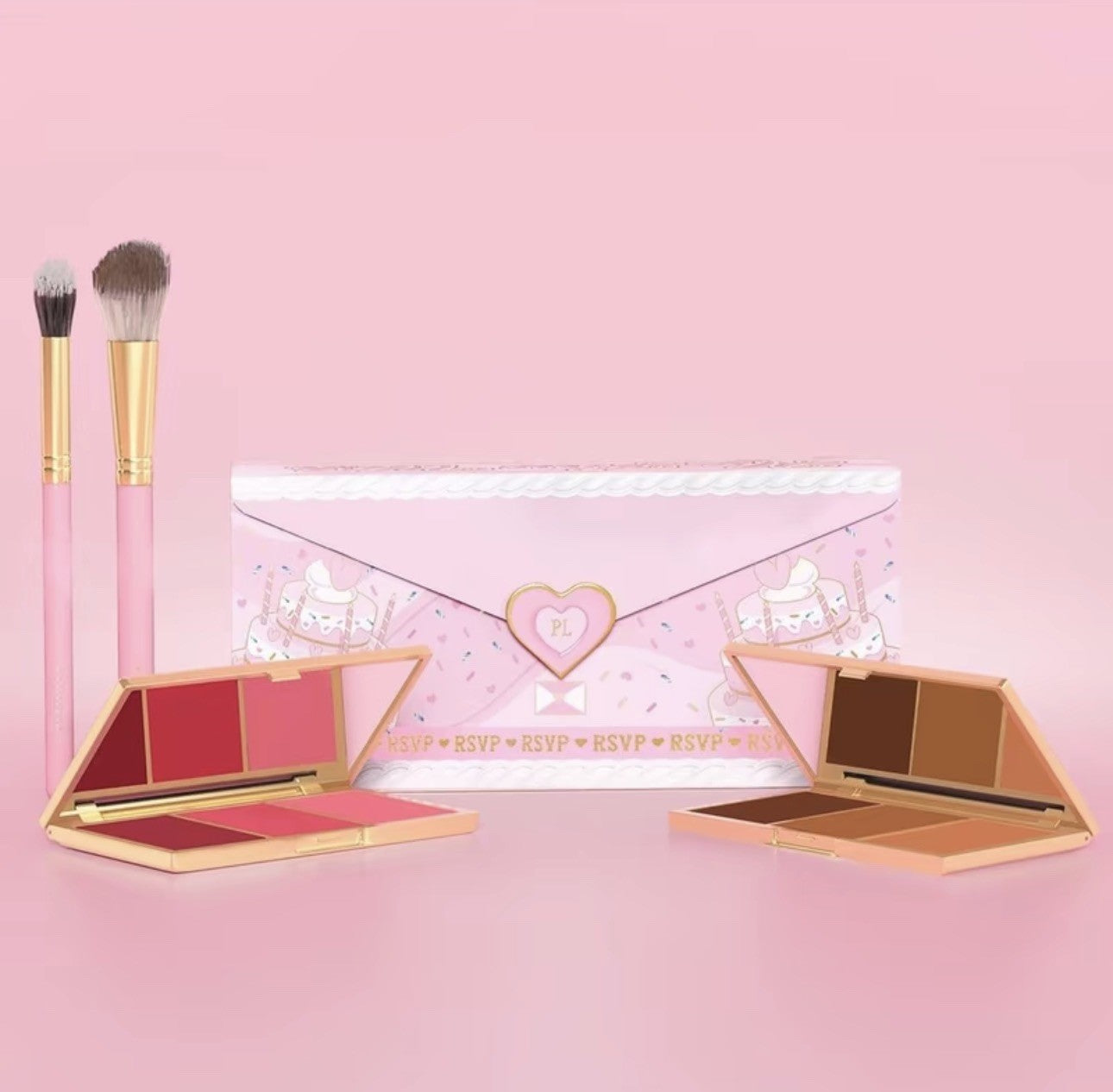 P.Louise You're Invited Blusher and Bronzer Duo - My First Wish