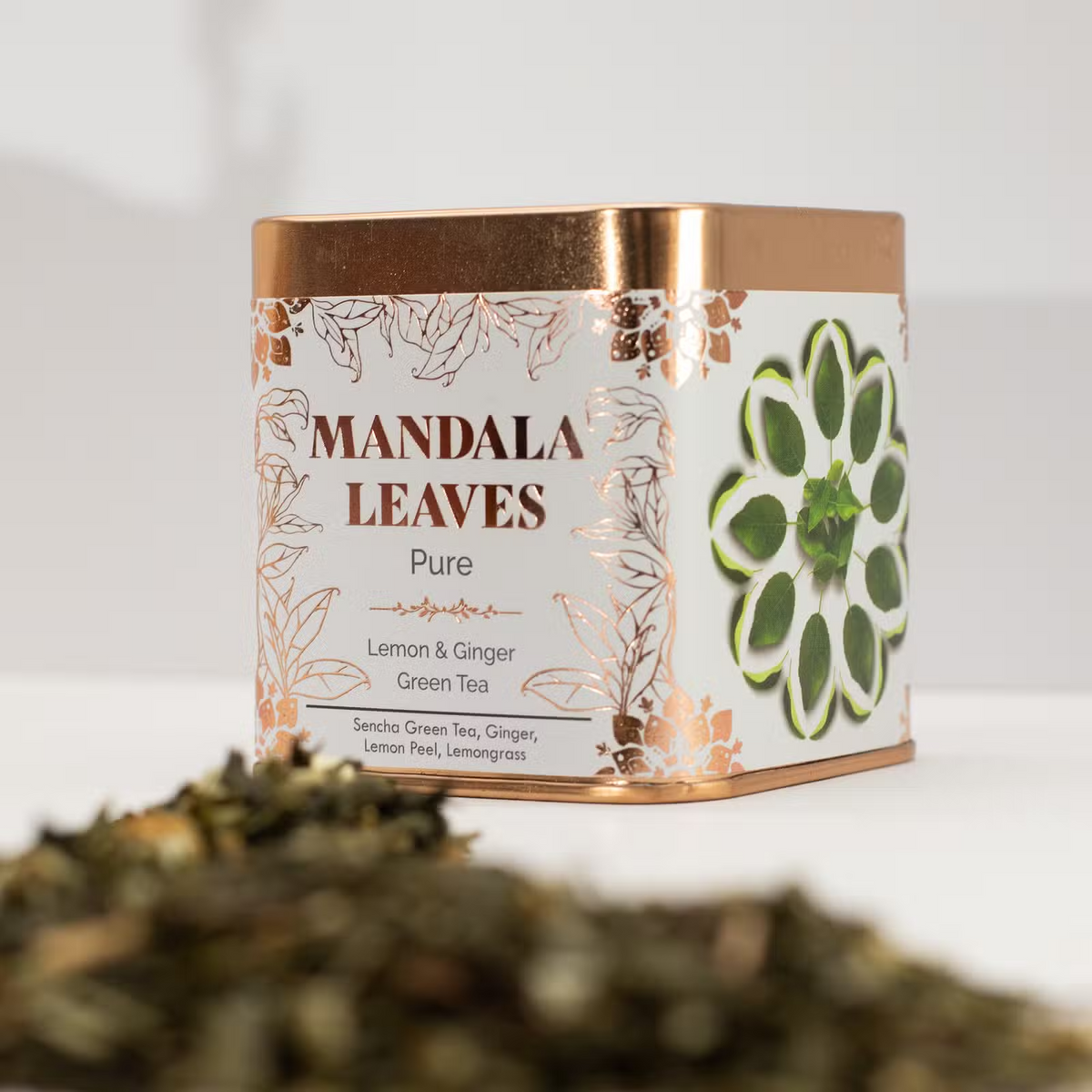Eco Classic Green Tea with Lemon and Ginger