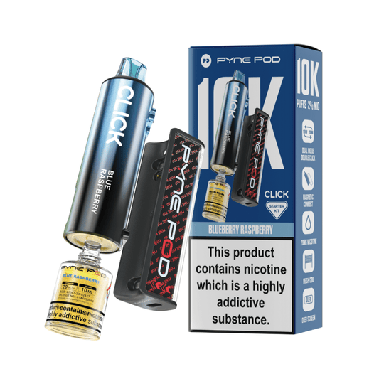 Pod Salt Pyne Click 10,000 Puffs – 10+2ml