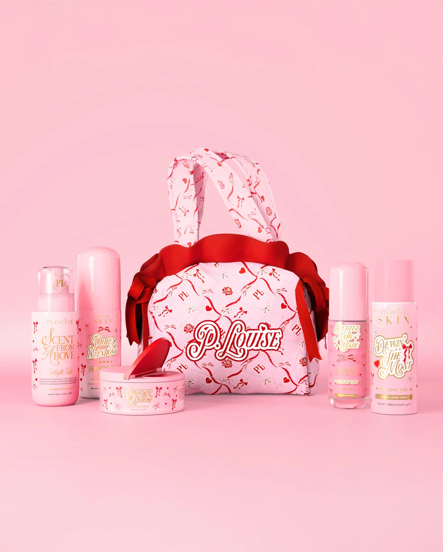 Skincare Essentials Kit & Bow Bag