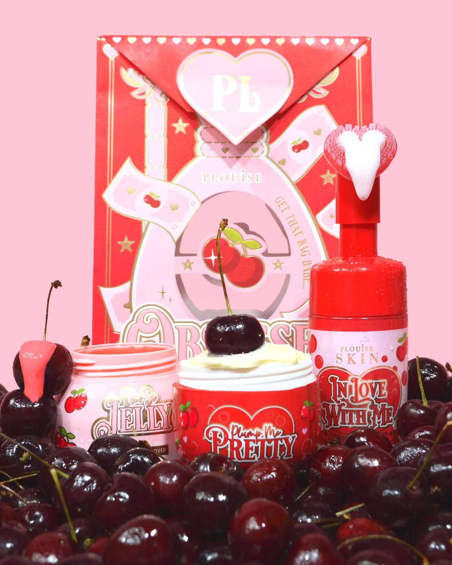 Obsessed For Less Cleanse & Moisturise Set Cherry